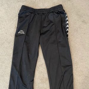 Kappa black/white pants